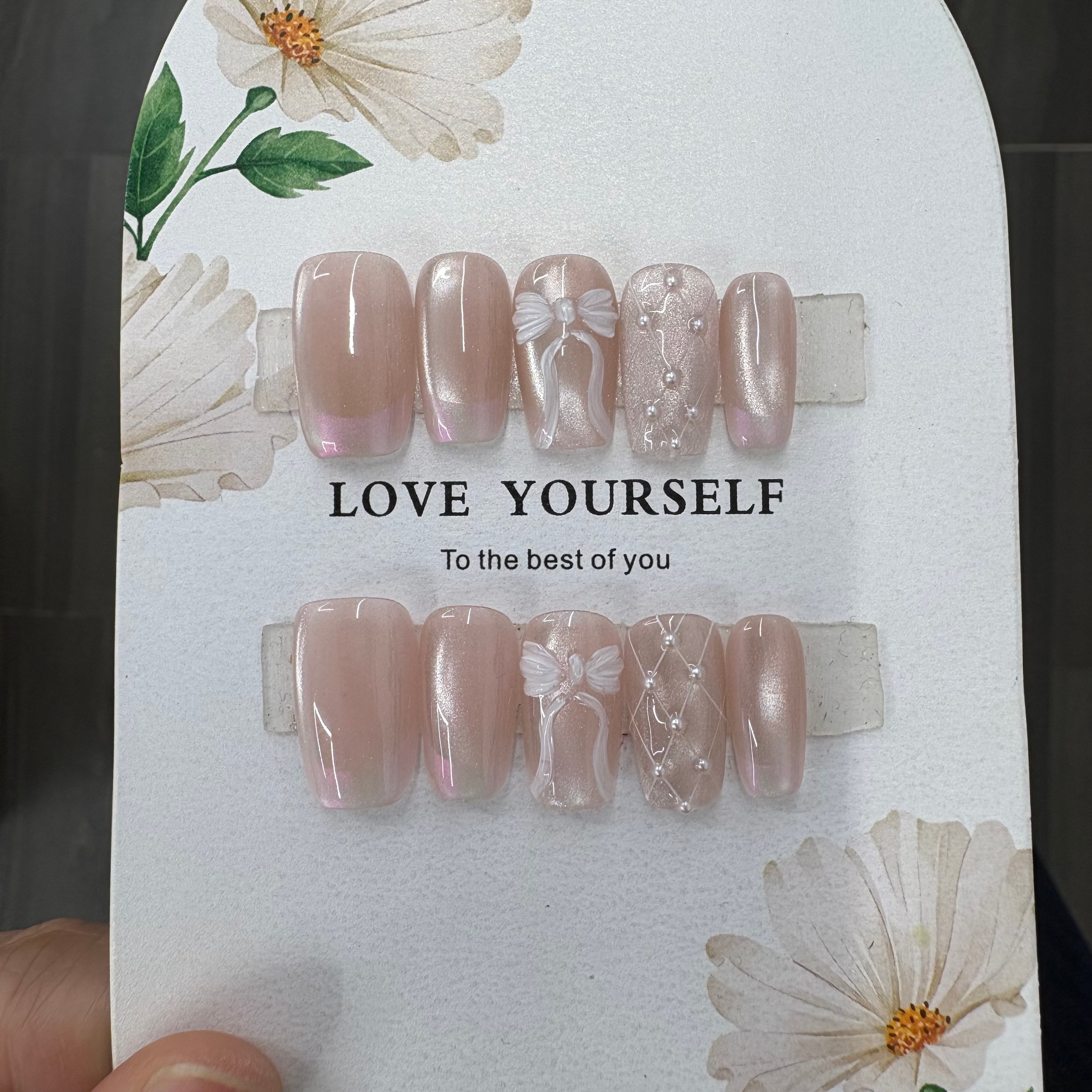 Trendy Style High Quality Handmade Press On Nails Long Lasting Wear