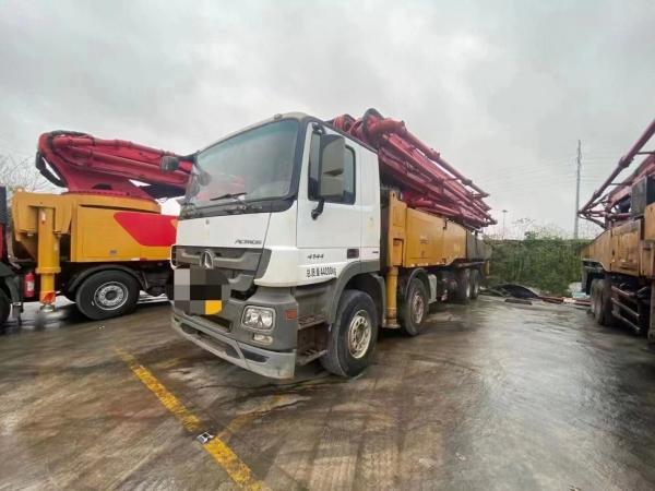 2018 Sy 56m pompe à béton sur MB camion machine à mélanger le béton pour le béton semi-sec