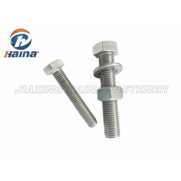 A2 A4 DIN933 M14 High Tensile Allen Hex Head Stock Bolts and nuts