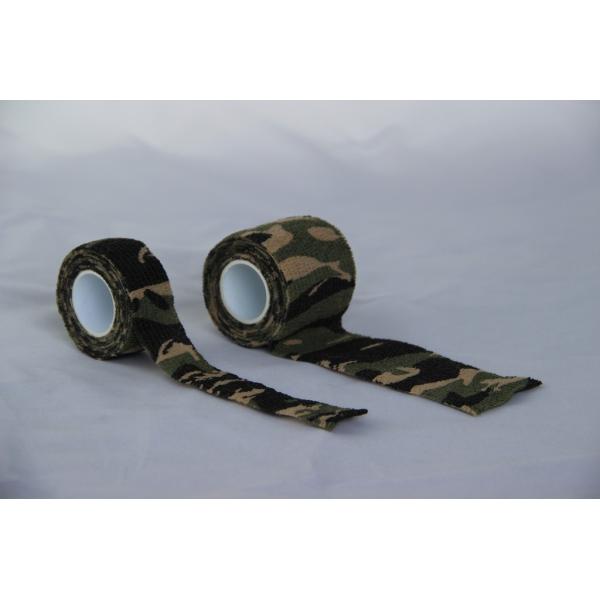 Camo imprimió el vendaje flexible auto-adhesivo respirable del abrigo de los militares