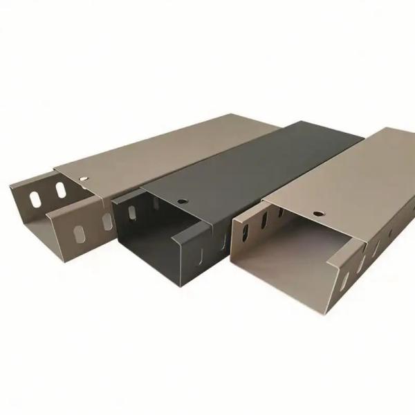 Powder Coating Fireproof Cable Tray Customized With Bolt Connection