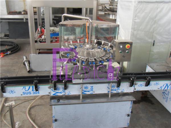 5000 BPH Linear Water Filling Equipment , Plastic Bottles Liquid Filler Machine