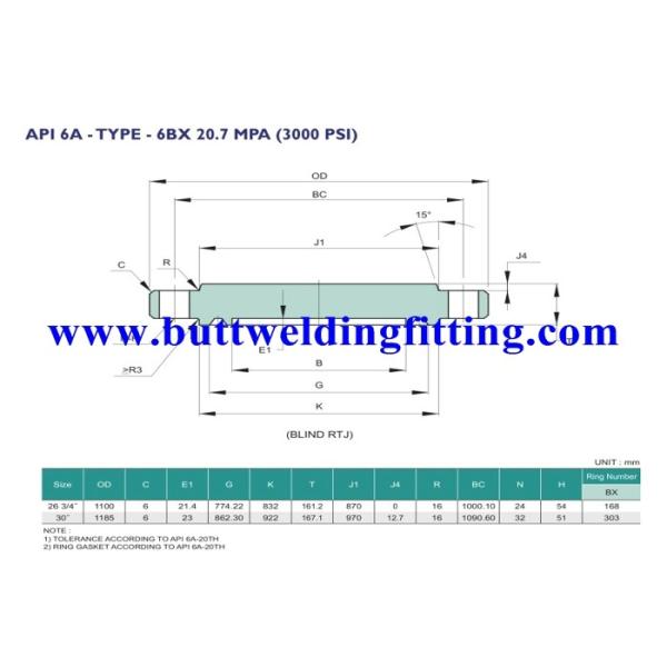 Химическая кованая сталь API служит фланцем для труб/3000 PSI фланца выкованного нержавеющей сталью