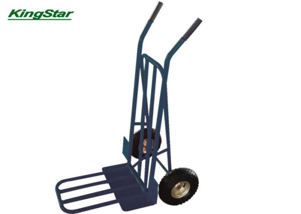 Lightweight Aluminium Folding Sack Truck Black Grip For Material Handling