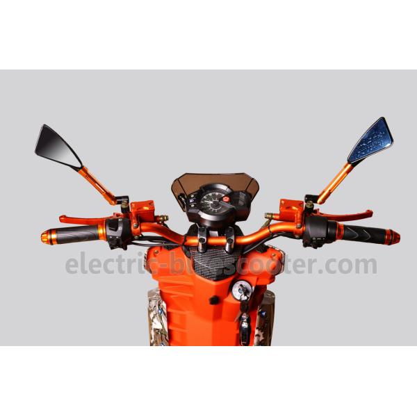 Two Wheels Electric Pedal Moped Scooter 55km/H 1000W 72V Battery