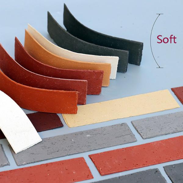 Кирпичная фанера антивозрастная гибкая MCM глиняная стенка 4,0 мм толщина