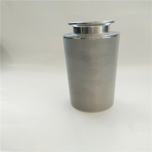 Pleated Sintered Wire Mesh Filter , 40 Micron Filter Mesh Customized 3-200um