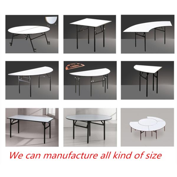 Large Round Dining Table can Foldable With High Quality（YT-50)