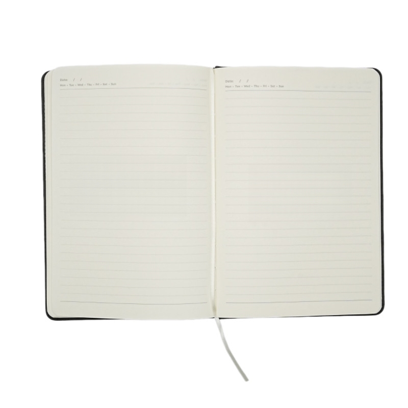 Custom Logo A5 Minimalist Leather Journal Notebook Portable Personalized