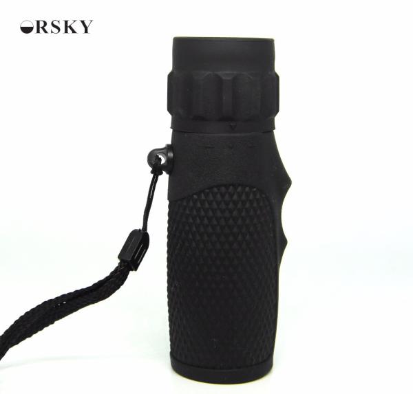 Mini Household 10X25 Black Small Pocket Telescope 5.5 Degree For Children