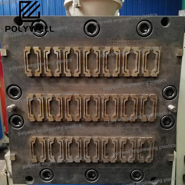 Molde de extrusão de material de poliamida de nylon Molde de extrusão de tira de poliamida de aço