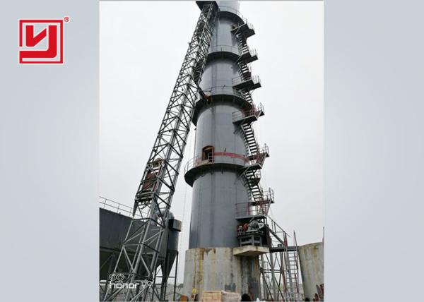 Capacidade ativa da planta 30tpd do equipamento de produção da estufa de cal de High Tech/cal