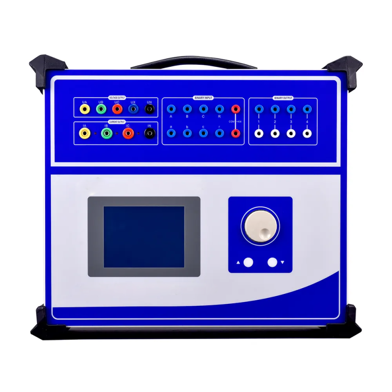 3‑Phase Microcomputer Relay Protection Test Set Secondary Injection Tester For Substation Protection Relay Calibration