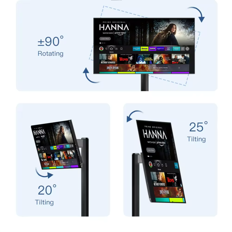 QLED Smart Television Tizen OS HDR10 Plus Dolby Vision Support Enhanced Viewing Experience