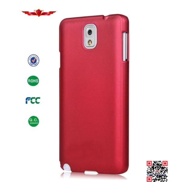 Wholesale 100% Qualify PC Cover Cases For Samsung Galaxy Note 3 Rubber Oil Processing