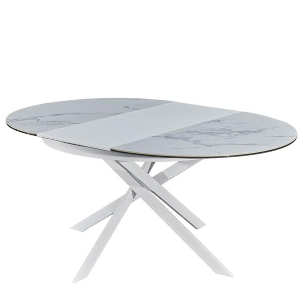 Modern Mable Top  Living room Round Shape  Furniture Dinning Table Set