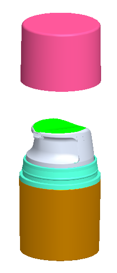 PP Air Pump Cosmetic Bottles Shatterproof 30ml 50ml 100ml 150ml 200ml