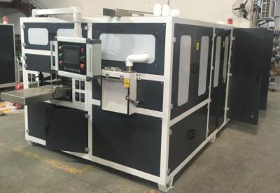 máquina da fabricação do papel higiênico 15Kw, tela táctil de MITSUBISHI da máquina de empacotamento do tecido