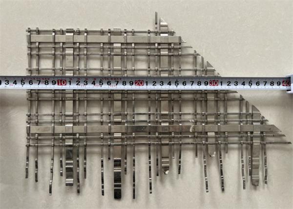 CE Architectural Woven Wire Mesh Stainless Steel Decoration Wire Mesh And Metal Partition