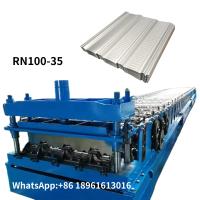 Mexico Calibre 22- Calibre 26 RN100-35 Galvanized Steel Industrial Roofing Deck Roll Forming Machine