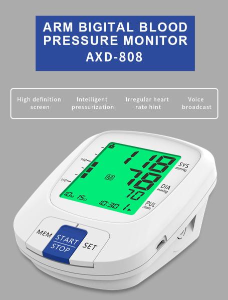 Digital Large Arm Cuff  Equipment To Measure Blood Pressure Apparatus BP Monitor