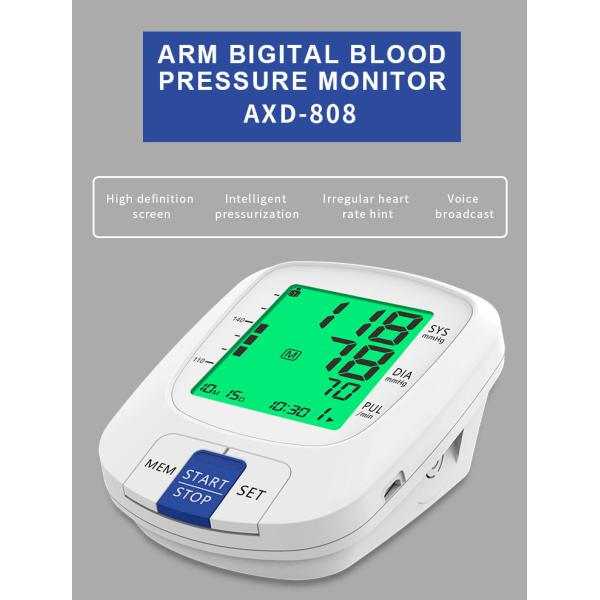 Digital Large Arm Cuff Equipment To Measure Blood Pressure Apparatus BP Monitor