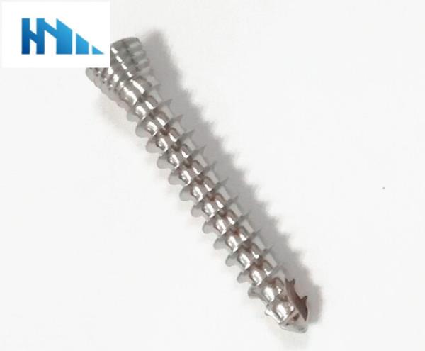 Titanium Medical Equipment Parts Bone Screws Cnc Turning Corrosion Resistant