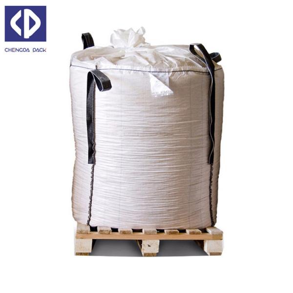 Transportation Super Sack Sand Bags UV Stabilization 1000kg With 4 Loops