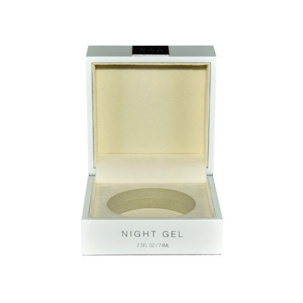 White Wood Perfume Box Medium Density Fiberboard Material For 30ml Bottle