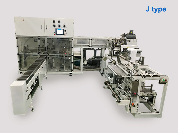 55packs/Min штабелировало машину упаковки санитарной салфетки