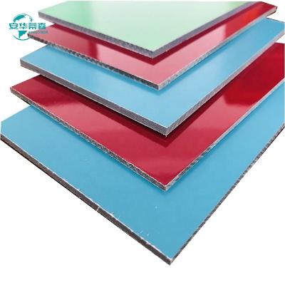 Painel composto de alumínio brilhante / folha de 3 mm ACP para decoração