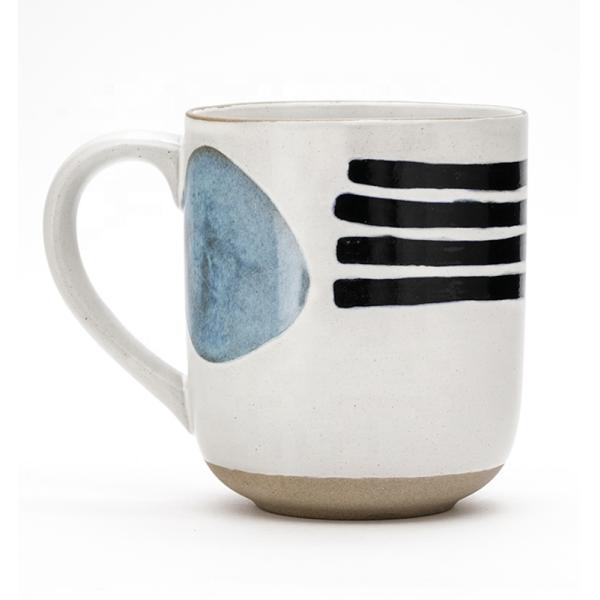 Круглые красочные ручные краски керамические чашки для кофе