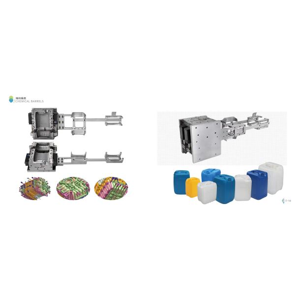 As garrafas plásticas do champô fundem o detergente para a roupa de alumínio da máquina de molde do molde