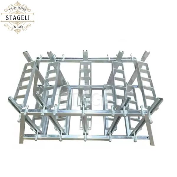 Aluminum Rocket /  Missile Firework Iron Racks Customizable