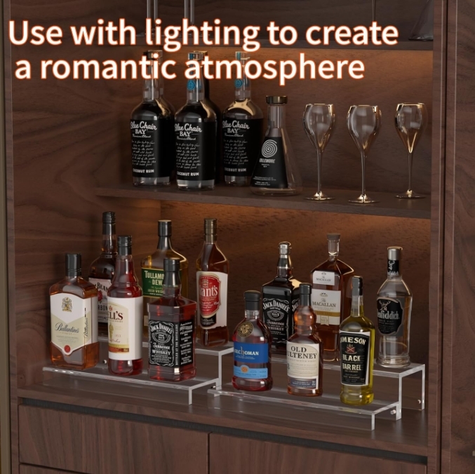 OEM And ODM Clear Acrylic Display Rack Acrylic Wine Display 2 3 4 5mm Thickness