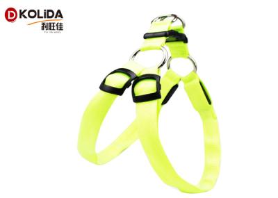 S M L Size No Escape Dog Harness Basic Nylon Vest Reflective Adjustable For Walking