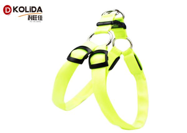 S M L Size No Escape Dog Harness Basic Nylon Vest Reflective Adjustable For Walking