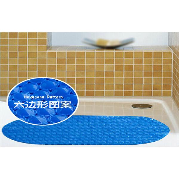 Eco friendly Anti Slip Plastic PVC Bath Mat Washable for Bathroom