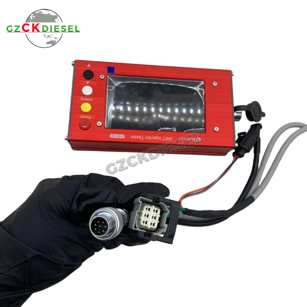 Dedied tester for Denso 6-pin injector pressure voltage inductance and resistance testing