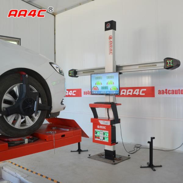 AA4C Camera Beam Manually Move + 2 Monitors Multi-Language Free Update Computer 3DWheel Alignment  AA-DT111B