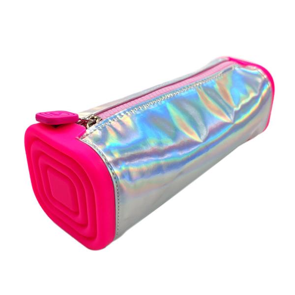 BPA FREE Силиконовый карандаш корпус большой вместимости офисные школьные канцелярские принадлежности организатор макияж сумка карандаш сумка для мальчиков девочек