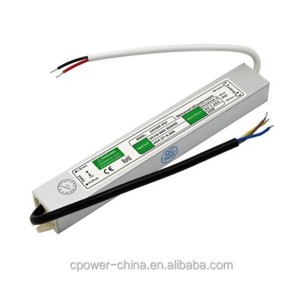 30W DC 24V 12V LED White Strip Driver Transformer Module IP67 Waterproof Power Supply Adapter