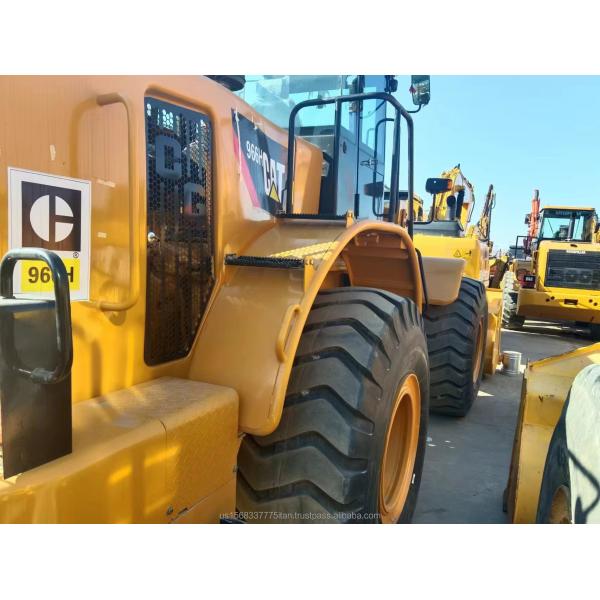 Large Used Caterpillar 966 H Loader Tractor Loader with CAT Engine in Good Condition