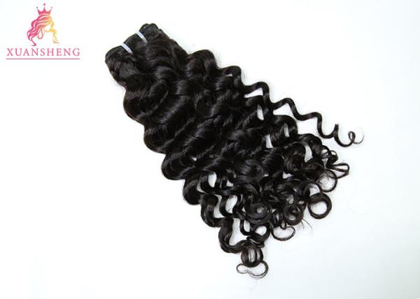 Soft Virgin Cuticle Aligned Peruvian Human Hair 100g Weight 8 Length