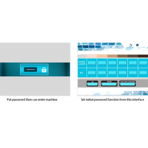Sapphire Crystal Multi Function Laser 2 Handpiece For Beauty Salon Equipment