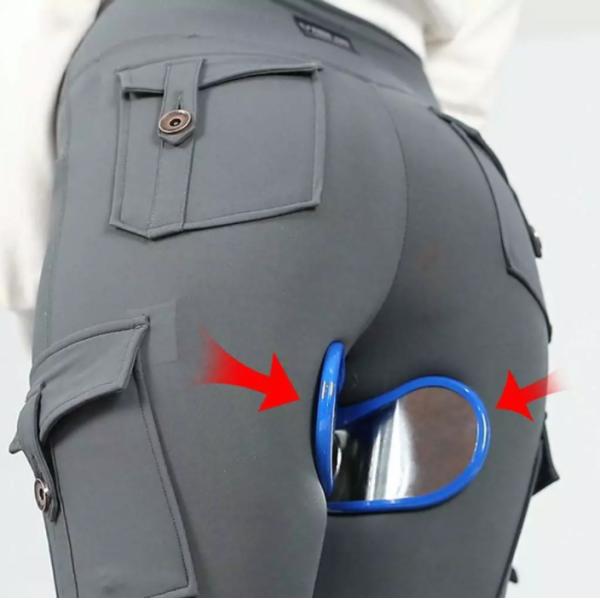 650g 24*16cm PVC Steel Plate Hip Trainer Clip CE FDA SGS ROHS