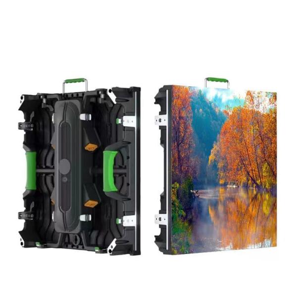 500x500mm Indoor LED Display Screen Curve Linking Hard Link Magnitic Maintanence