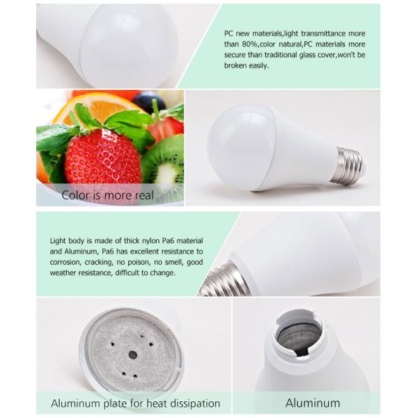 11W SMD5730 high light led e27 bulb wholesale