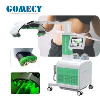 Machine de minceur professionnel Lipo Laser avec lumière à diode 10D et machine d'activation musculaire électromagnétique