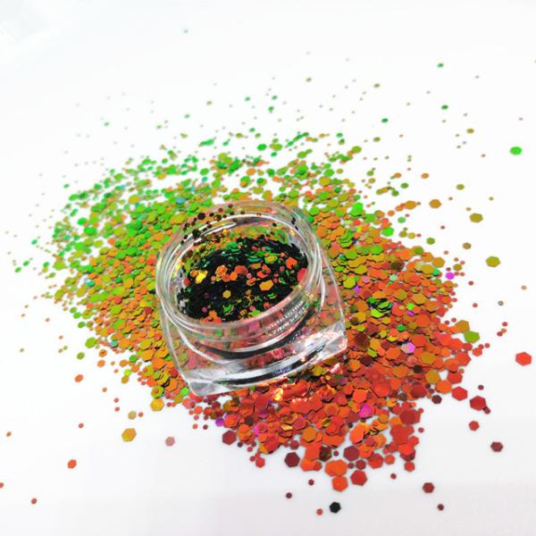 RAMADAN Occasion Resin Tumbler Mix Glitter Powder Bulk Nail Art Decoration with Polyester